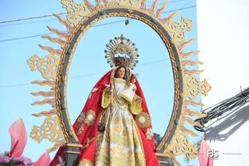 La Candelaria callejea por Tara en su día grande de sus fiestas en Telde/FJS Fotografía.